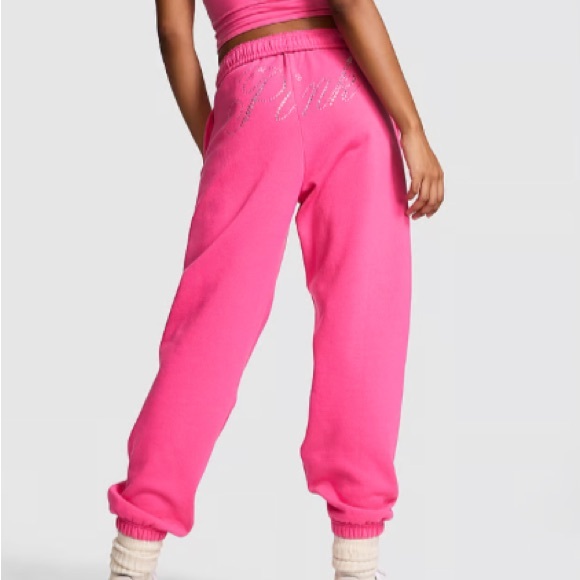 PINK VS Bling Campus Joggers - Picture 1 of 5
